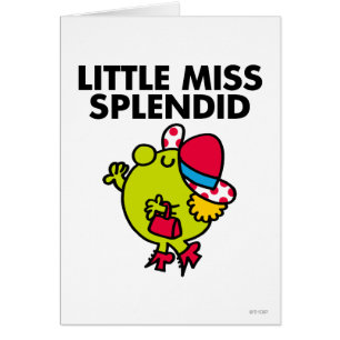 Miss Splendid Lettres noires