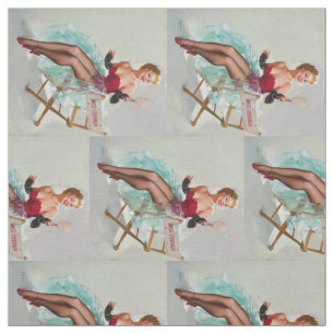 Miss Sylvania Pin-Up Girl Fabric