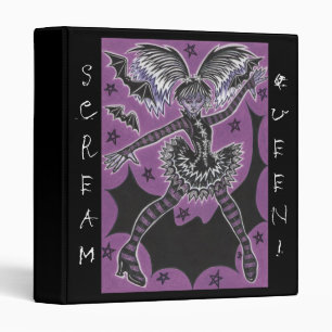 Miss Teen Halloween "Scream Queen" binder