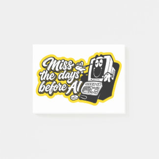 Miss the days before AI Post-it Notes
