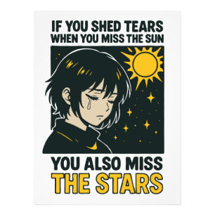 Miss the stars photo print