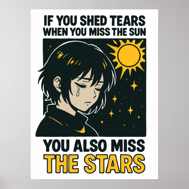 Miss the stars poster (Front)