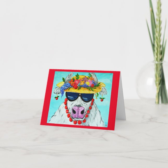 Miss Thelma les cartes blanches de Happy Cow (Devant)