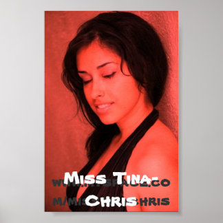 Miss Tina-Chris Poster