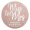 Miss to Mrs Glam Pink Rose Gold Bridal Shower