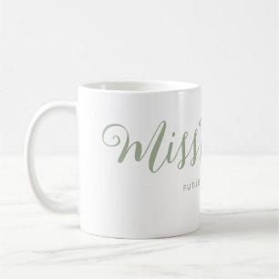 Miss to Mrs Modern Boho Script Bachelorette Coffee Mug