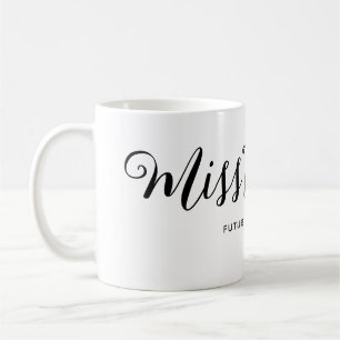 Miss to Mrs Modern Boho Script Bachelorette Coffee Mug