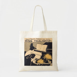 Miss Träumerei Playing Piano, Ethel Reed Tote Bag