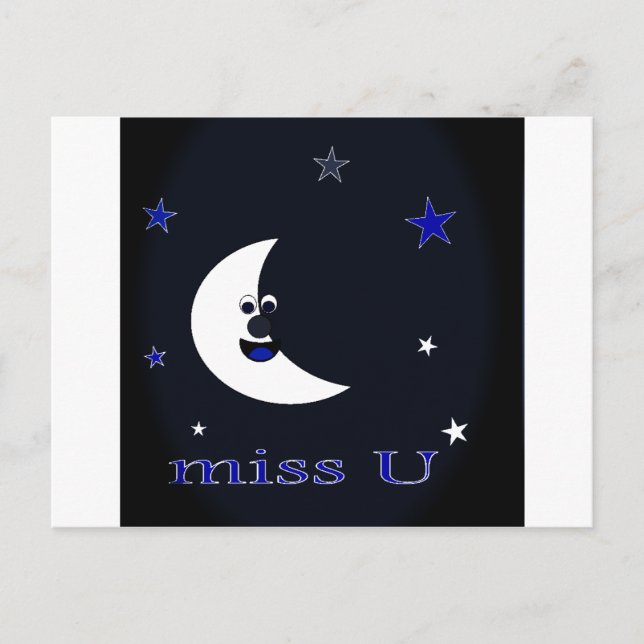 miss u postcard (Front)