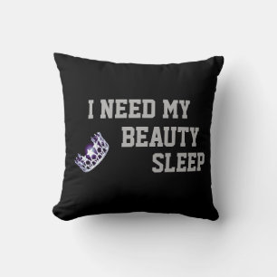 Miss USA America style Crown Need My Sleep Pillow