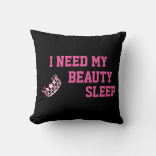 Miss USA America style Crown Need My Sleep Pillow