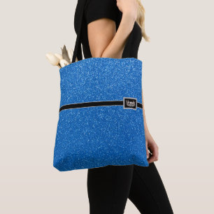 Miss USA Crown Pageant Faux Glitter Tote Bag