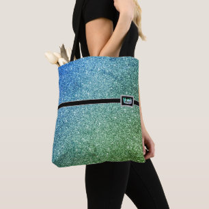 Miss USA Crown Pageant Faux Glitter Tote Bag