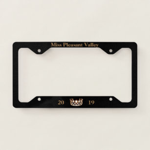 Miss USA Gold Crown Title/Date License Frame