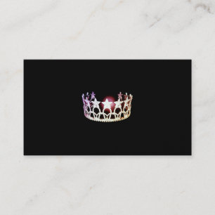 Miss USA Silver Crown Business Cards
