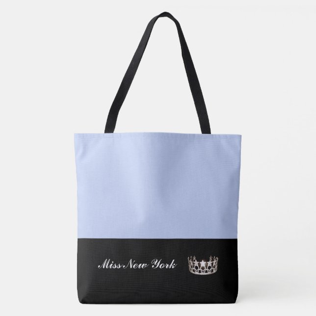 Miss USA Silver Crown Tote Bag-LRGE Frost (Front)