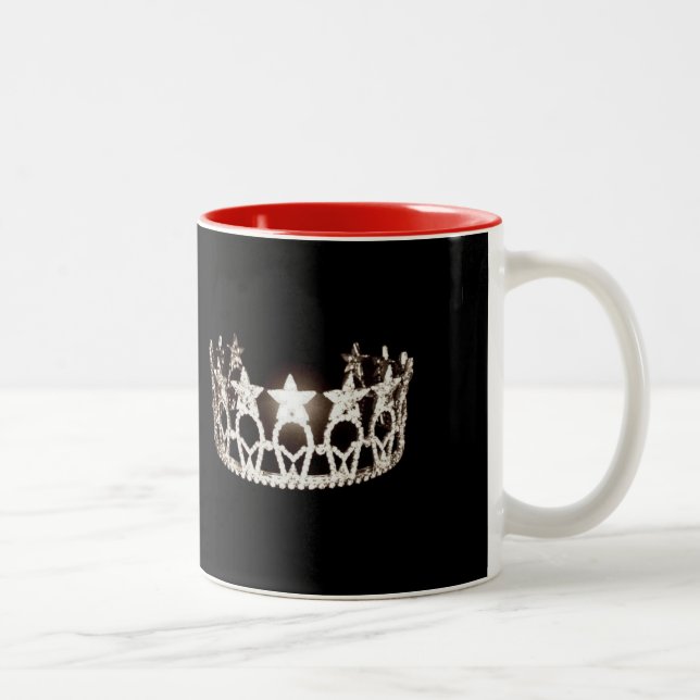 Miss USA style Silver Crown Mug (Right)