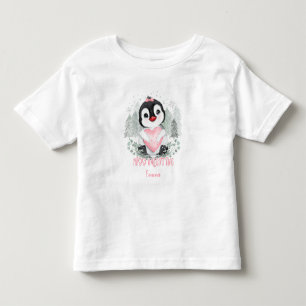 Miss Valentine Personalized girl Valentines Toddler T-shirt