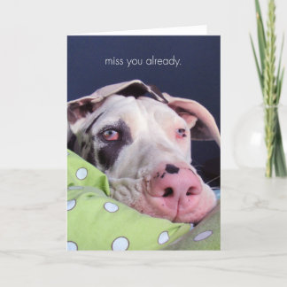 Miss You Already Card