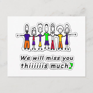 Miss You Card