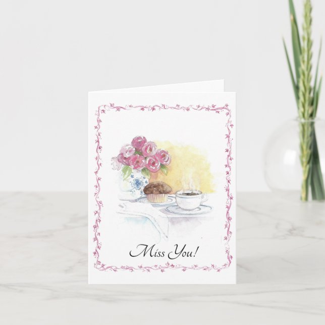 Miss You Card (Front)