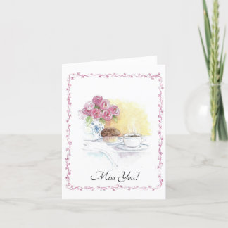 Miss You Card