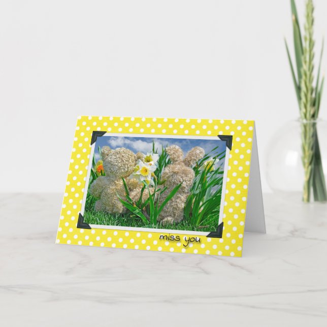 Miss You Friend Card (Front)