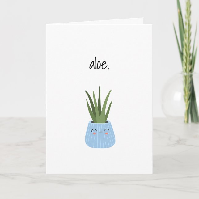 Miss You Greeting Card (Front)