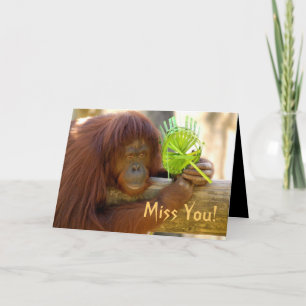 Miss You! Greeting Card