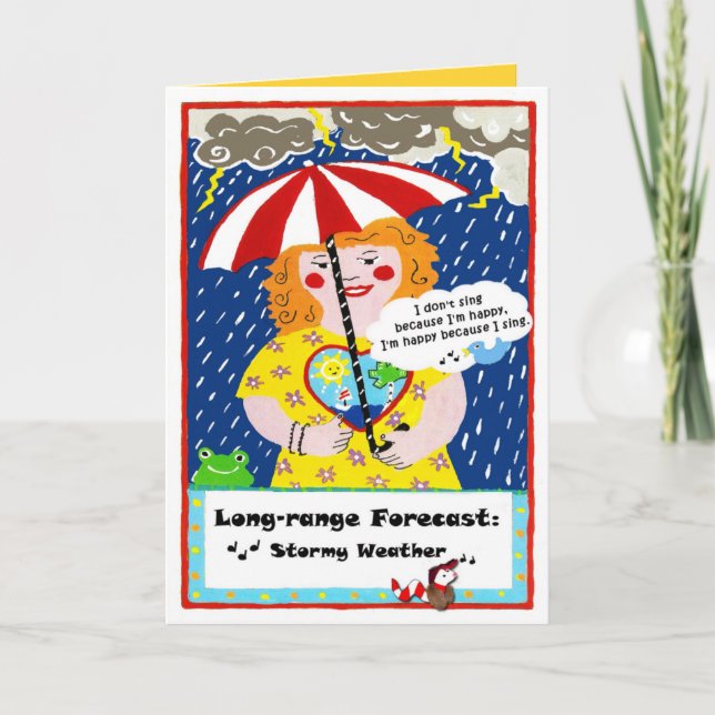 Miss you greeting card for special friend (Front)