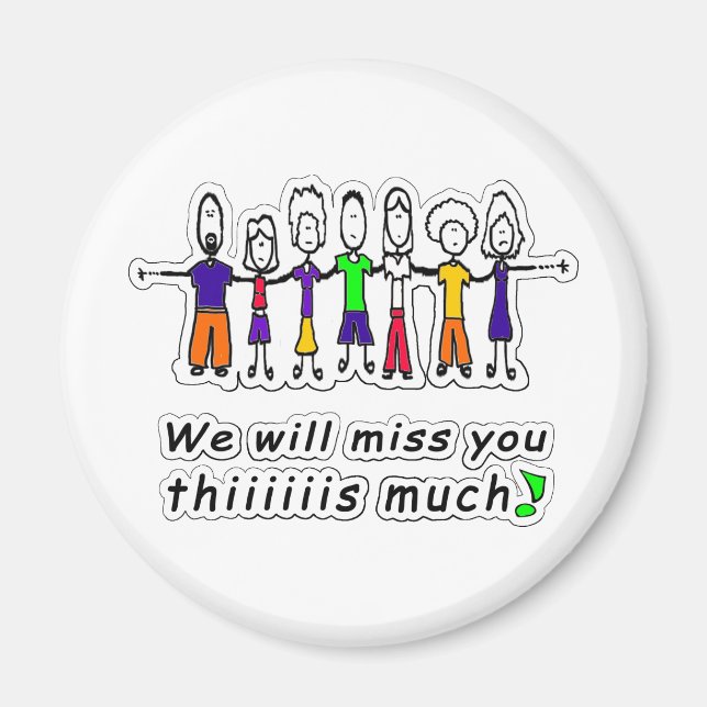 Miss You Magnet (Front)