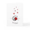 Miss you / Missing you card - Cute card with yarn