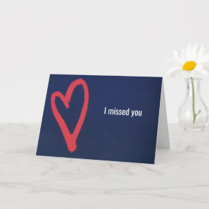 Miss You, Tickled Pink Card