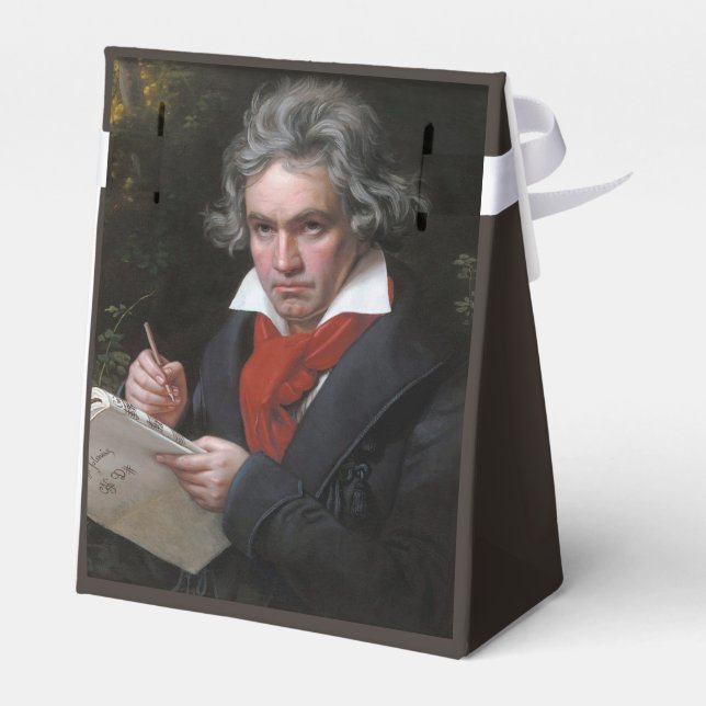 Missa Solemnis: Ludwig Beethoven Classical Music Favor Box (Back Side)