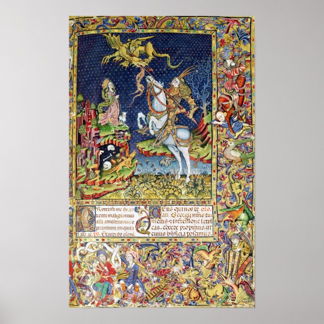Missal of St. George of Topusko Poster (Front)