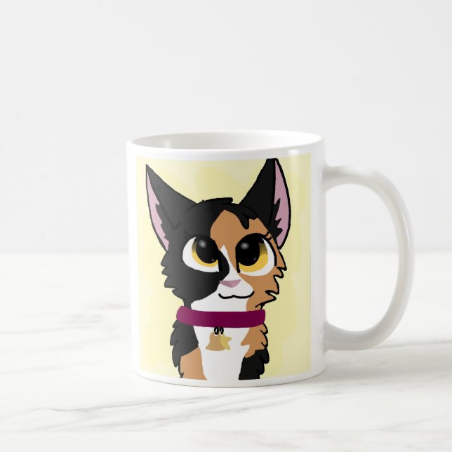 Missey the Cat Coffee Mug (Right)