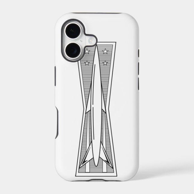 Missile Badge Phone Case (Back)
