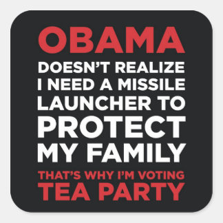 Missile Launchers Square Sticker