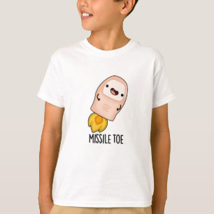 Missile Toe Funny Mistletoe Pun  T-Shirt