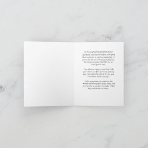 Missing A Love One? Card