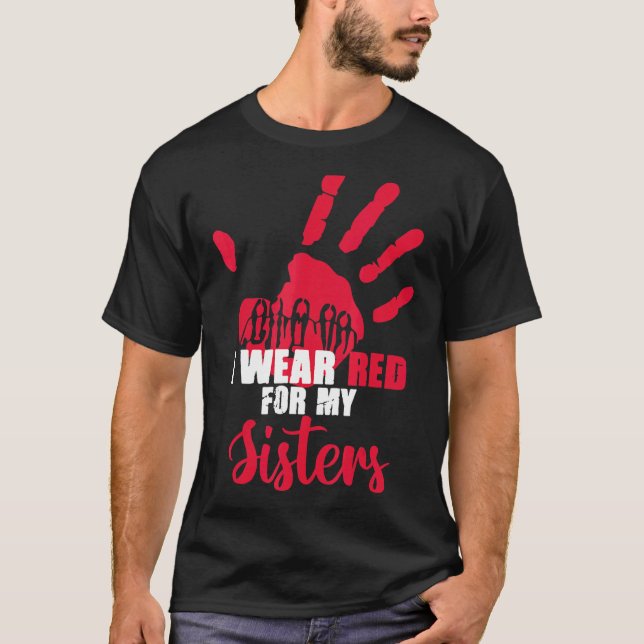 Missing and Murdered Indigenous Women MMIW T-Shirt (Front)