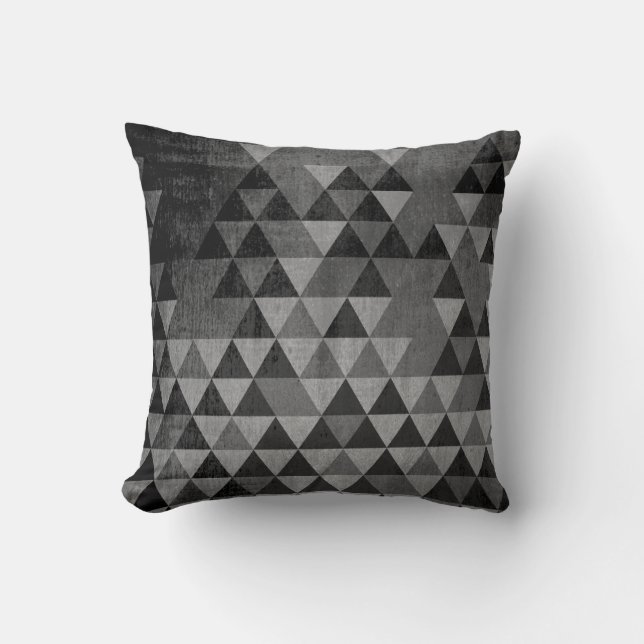 Missing Angles Throw Pillow (Front)
