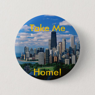 Missing Chicago 2 Inch Round Button