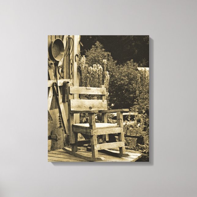 Missing Her Canvas Print (Front)