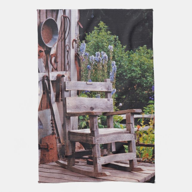 Missing Her Kitchen Towel (Vertical)