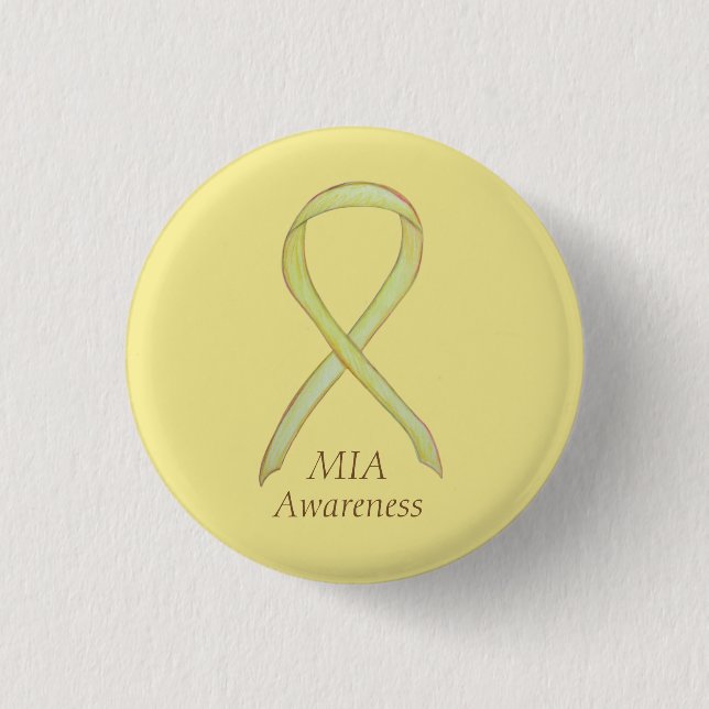 Missing in Action (MIA) Awareness Ribbon Pin (Front)