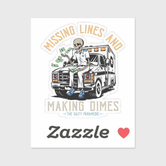 Missing Lines & Making Dimes Sticker  (Sheet)