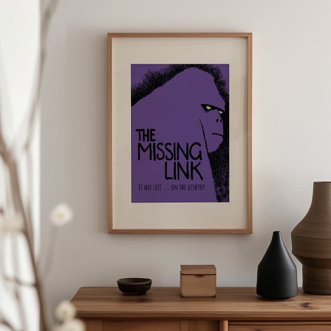 Missing Link - Vintage horror movie poster (Creator Uploaded)