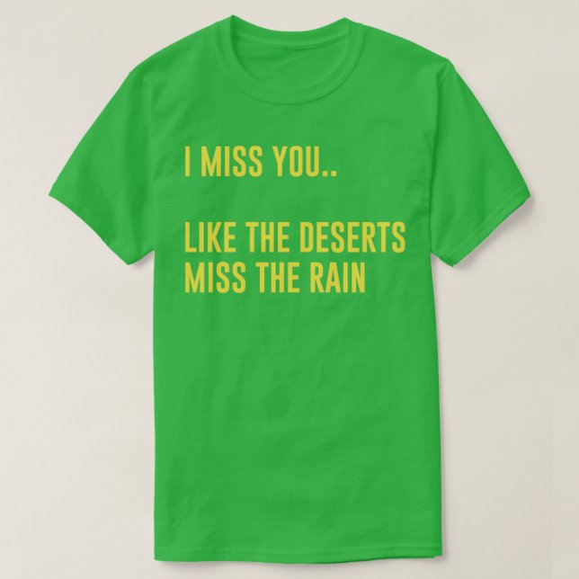 Missing mustard T-Shirt (Design Front)