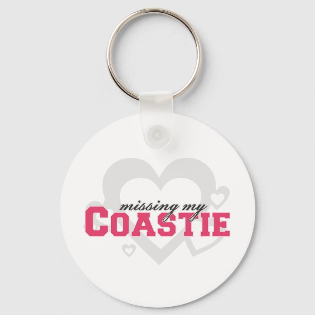 Missing My Coastie Keychain (Front)